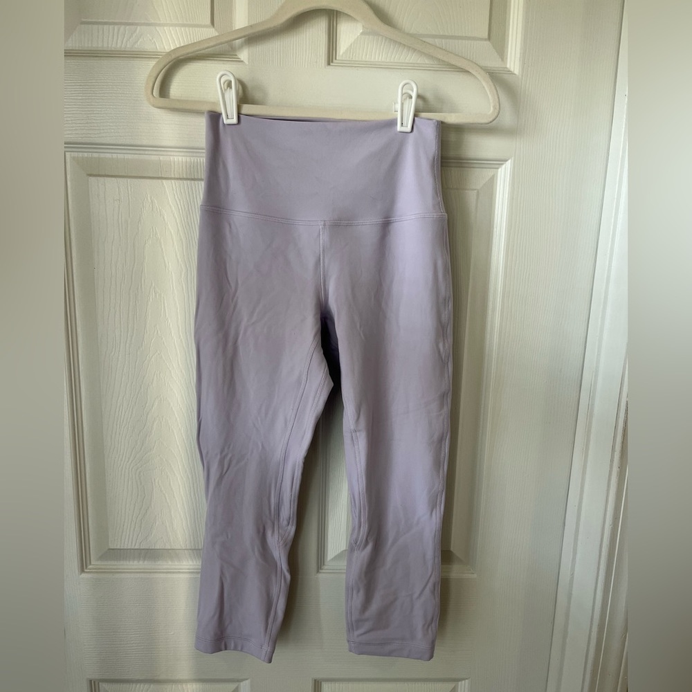 NWOT Lululemon Align crop leggings in Lavender Dew